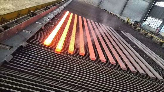 Custom hot-rolled steel profiles for forklift attachments and side shifters